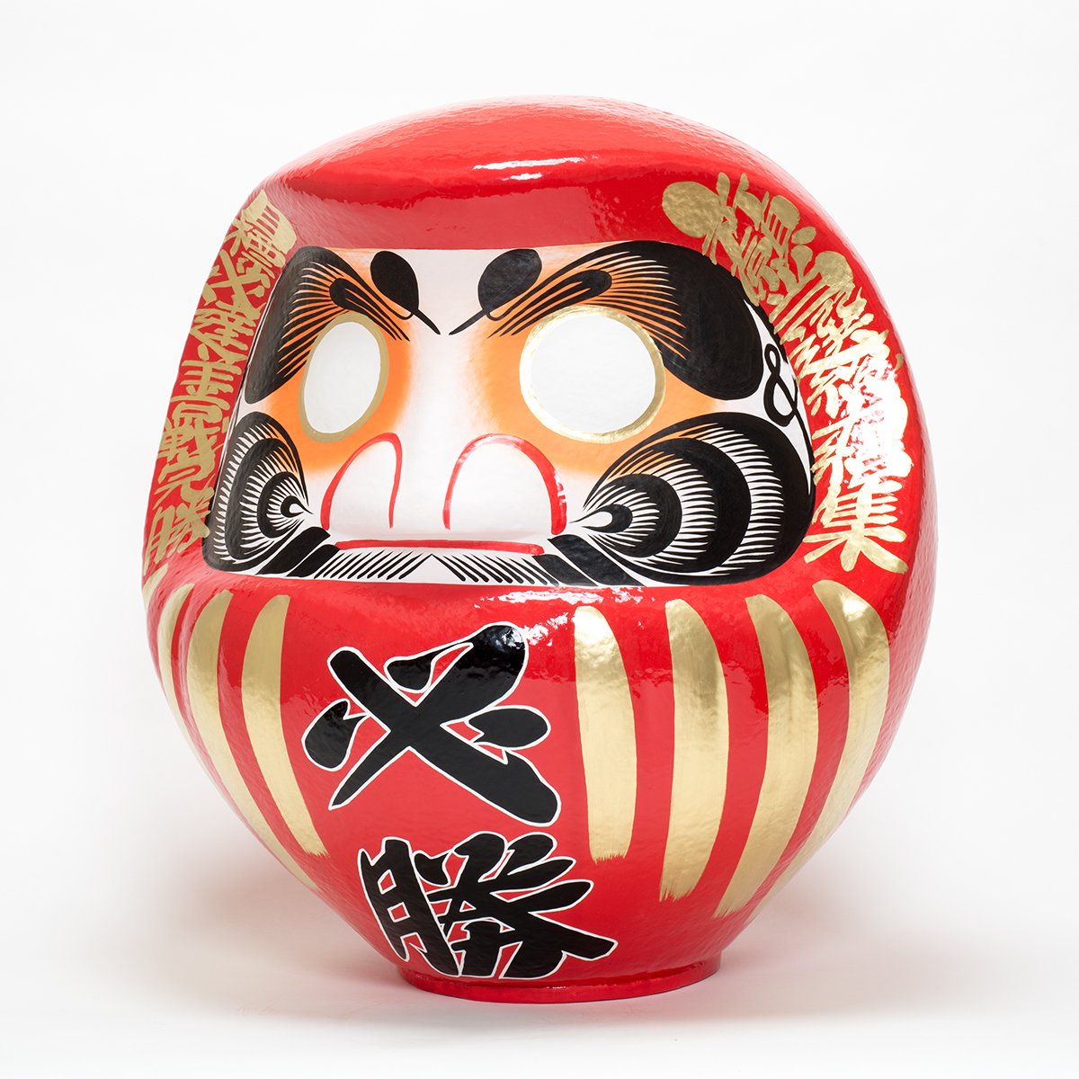 だるま 福だるま 10号 赤 【必勝祈願・大願成就】 28x26x30cm HKDM-10